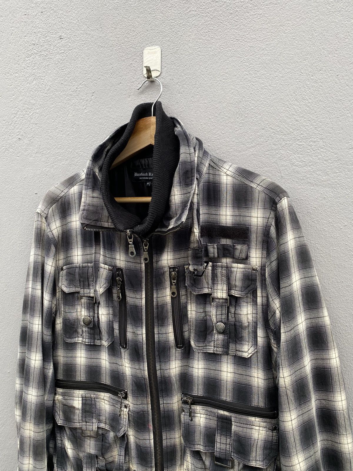 Japanese Brand 💥Japanese Bareback Realdress Shadow Plaid Bondage Jacket Size US M / EU 48-50 / 2 - 12 Thumbnail