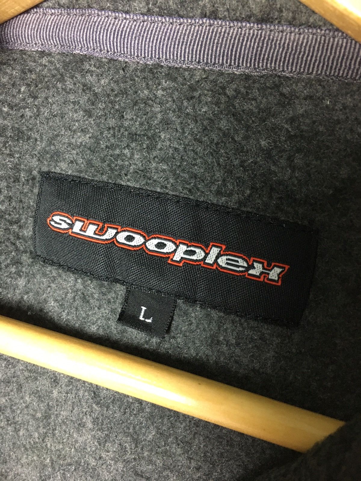 Designer × Japanese Brand × Vintage Vintage Swooplex Fleece Sweatshirt Half Zip Size US L / EU 52-54 / 3 - 6 Thumbnail