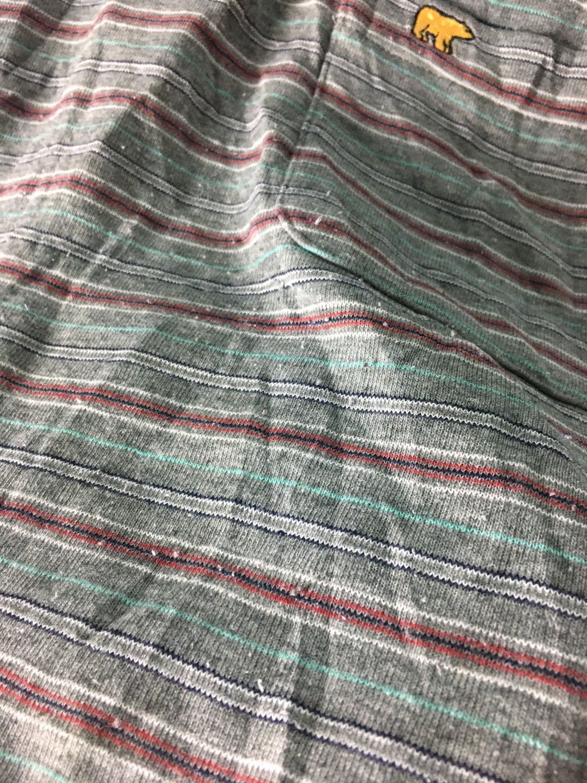 Golden Bear × Vintage Vintage Golden Bear Sweatshirt Half Button Stripes Design Size US M / EU 48-50 / 2 - 6 Thumbnail