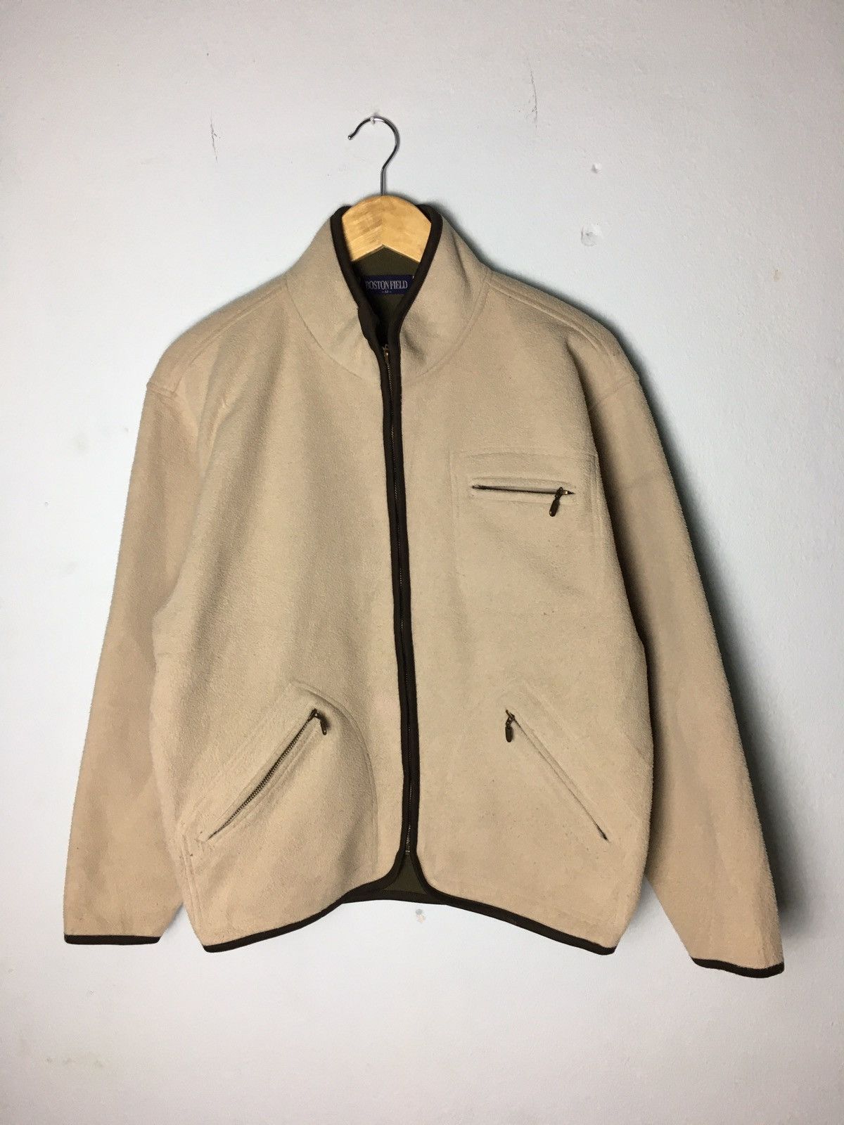 Japanese Brand × Vintage Vintage Boston Field Fleece Jacket Size US M / EU 48-50 / 2 - 2 Thumbnail