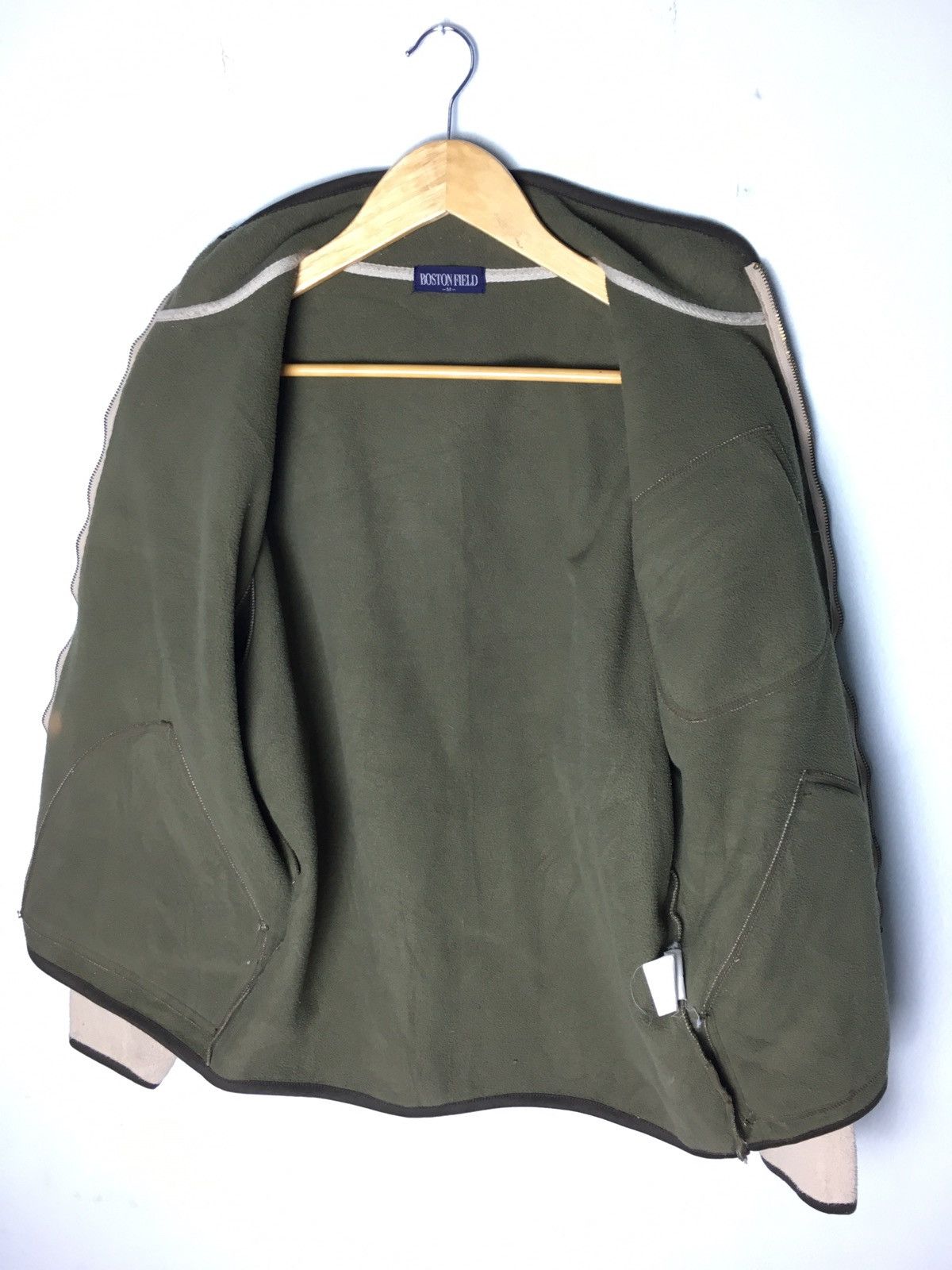 Japanese Brand × Vintage Vintage Boston Field Fleece Jacket Size US M / EU 48-50 / 2 - 7 Thumbnail