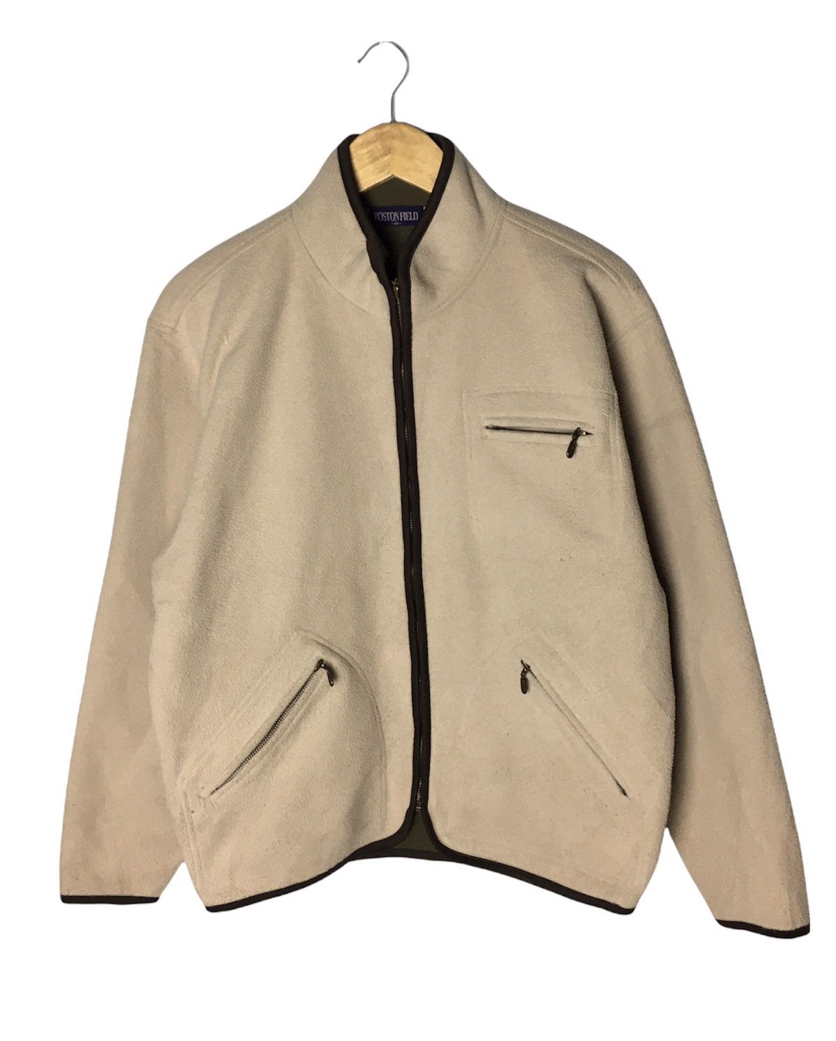 Japanese Brand × Vintage Vintage Boston Field Fleece Jacket Size US M / EU 48-50 / 2 - 1 Thumbnail