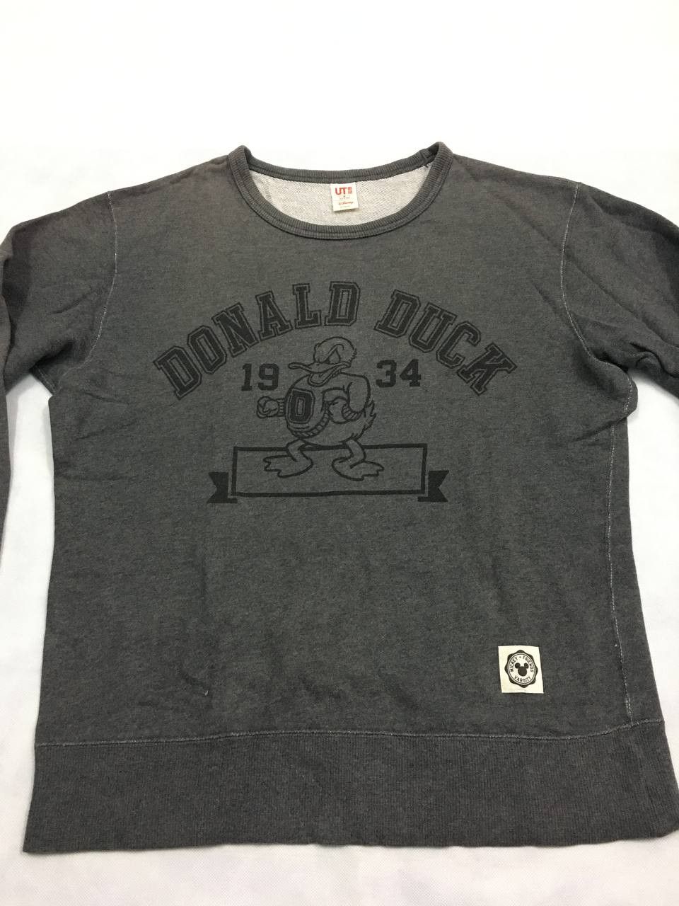 Disney × Japanese Brand × Uniqlo Disney Donal Duck Sweatshirt Uniqlo Size US M / EU 48-50 / 2 - 2 Thumbnail