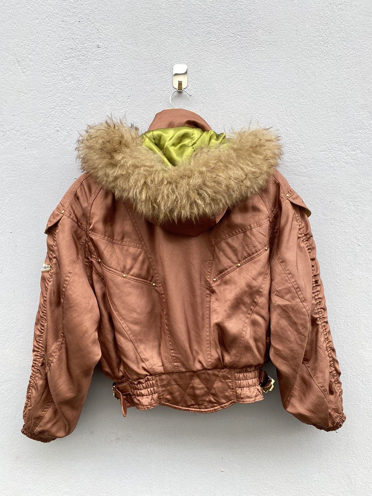 Ellesse × Goldwin RARE💥Vintage 90s ELLESSE ITALY x GOLDWIN Fur Snow BatJacket Size L / US 10 / IT 46 - 13 Thumbnail