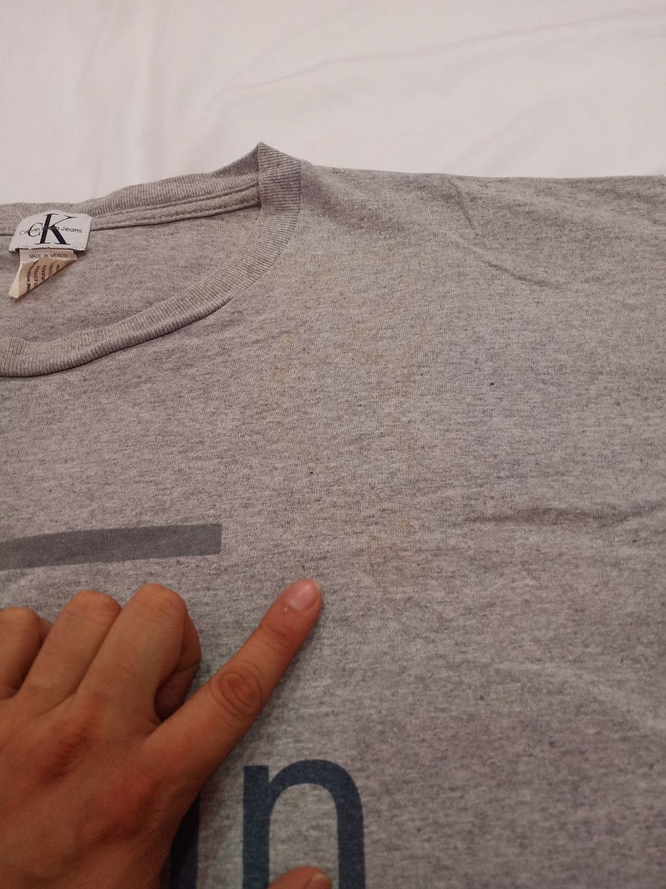 Calvin Klein × Vintage Vintage Calvin Klein Tee Size US L / EU 52-54 / 3 - 7 Thumbnail