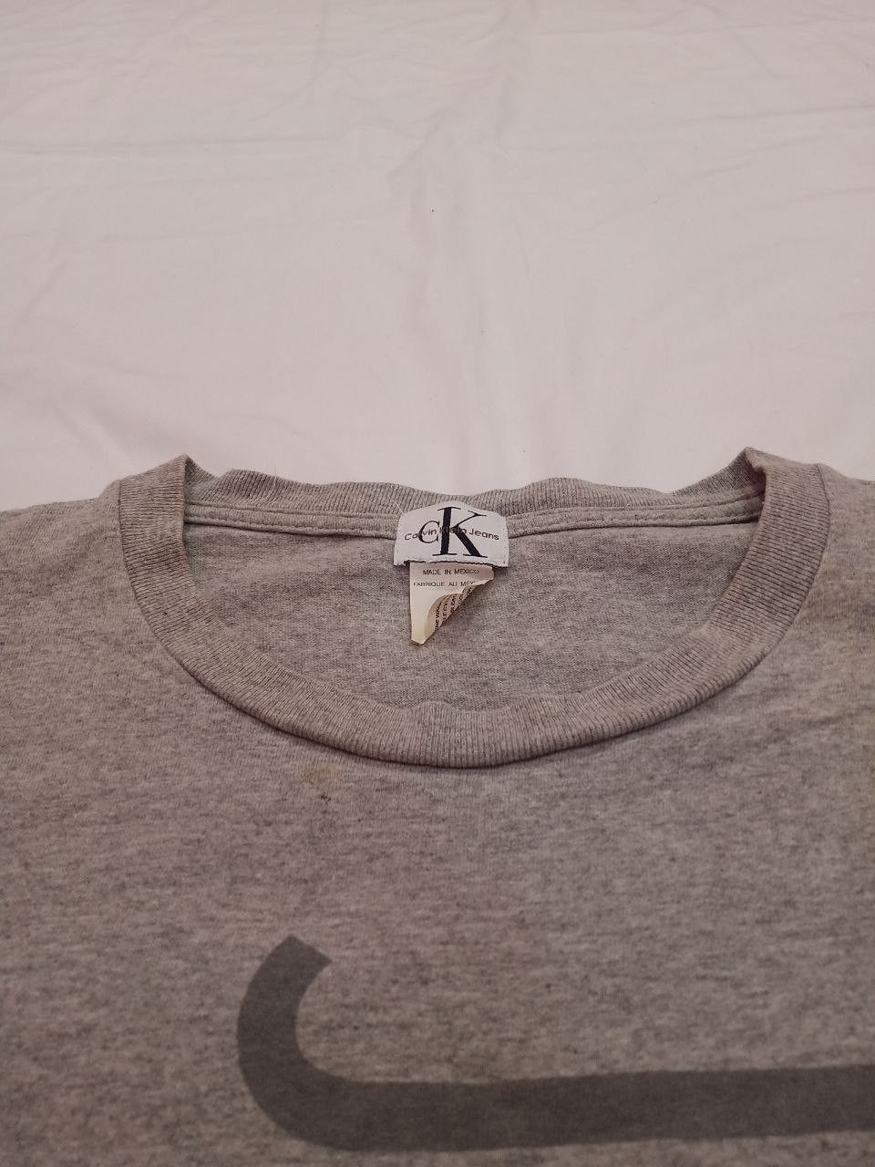 Calvin Klein × Vintage Vintage Calvin Klein Tee Size US L / EU 52-54 / 3 - 3 Thumbnail