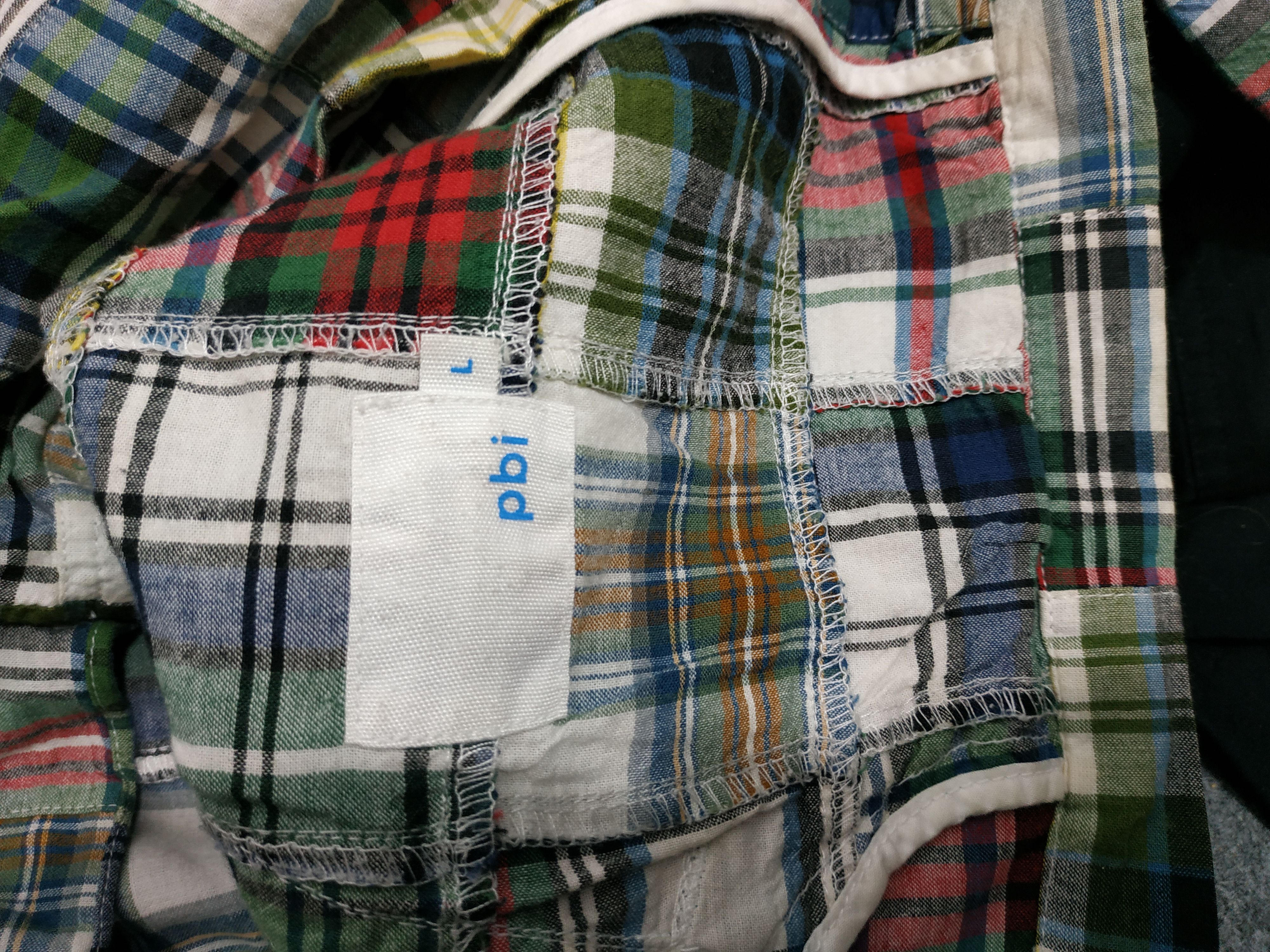 Japanese Brand Fit M to L,Japanese Brand PBI Patchwork Jacket Size US L / EU 52-54 / 3 - 7 Thumbnail
