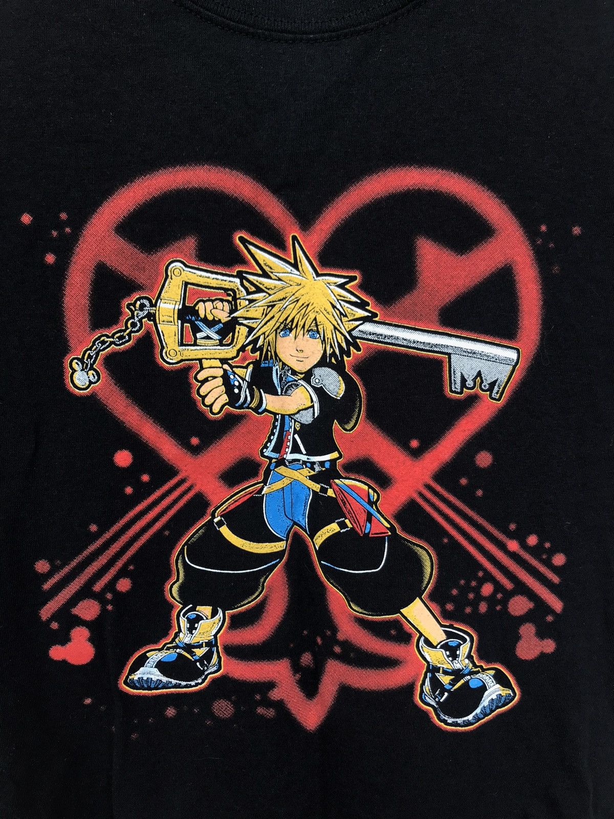 Anime Vintage Sora Kingdom Hearts Promo Tee Shirt Size US M / EU 48-50 / 2 - 6 Thumbnail
