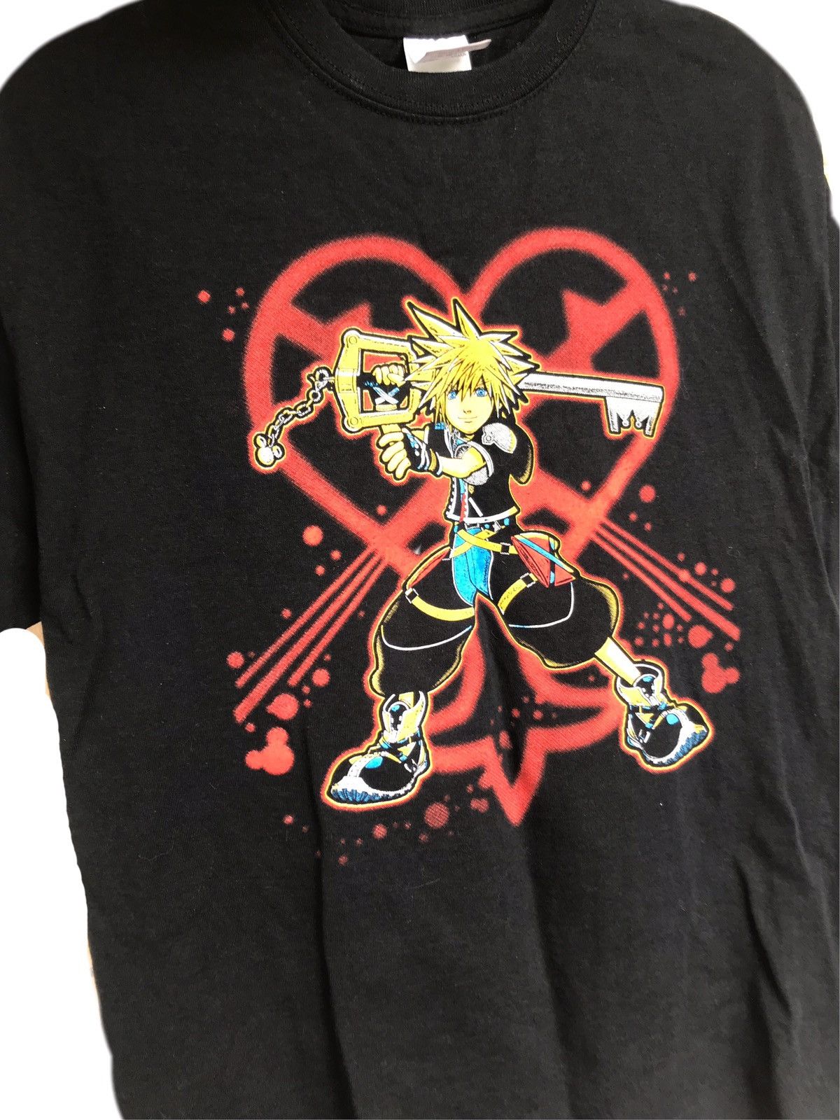 Anime Vintage Sora Kingdom Hearts Promo Tee Shirt Size US M / EU 48-50 / 2 - 4 Thumbnail