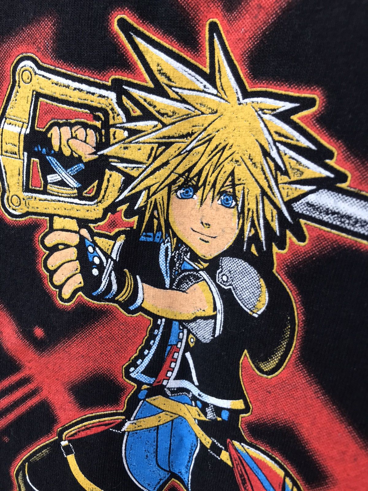 Anime Vintage Sora Kingdom Hearts Promo Tee Shirt Size US M / EU 48-50 / 2 - 7 Thumbnail