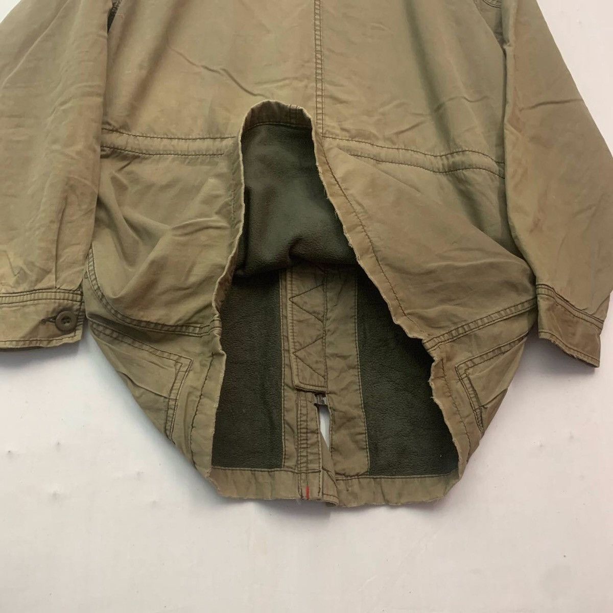 Parka London Authentic Cube Sugar Multi Pocket Olive Faded Parka Jacket Size US M / EU 48-50 / 2 - 10 Thumbnail