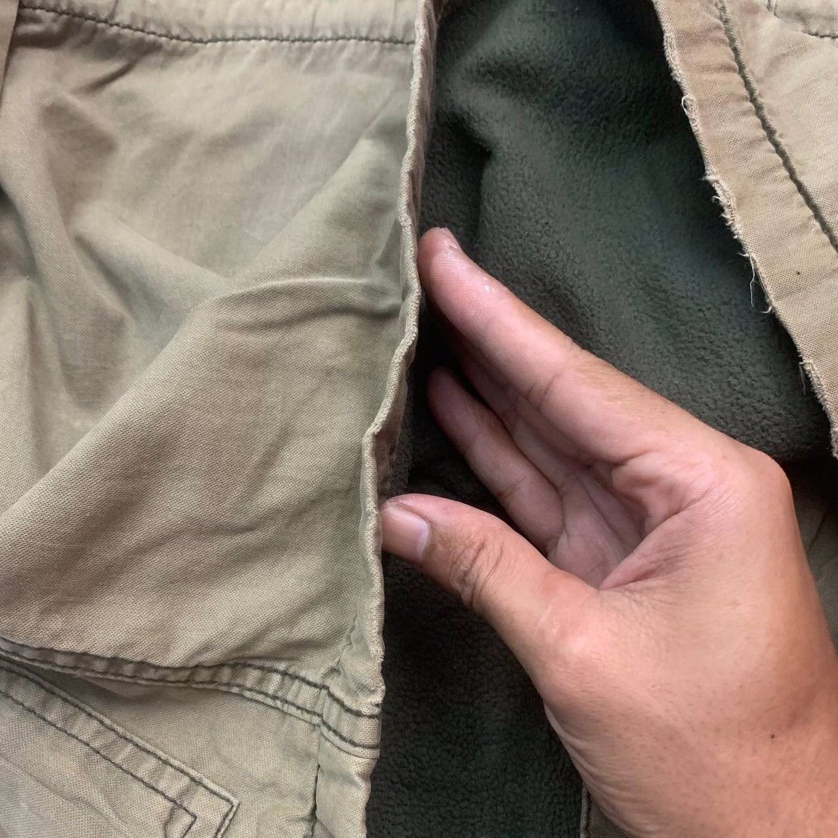 Parka London Authentic Cube Sugar Multi Pocket Olive Faded Parka Jacket Size US M / EU 48-50 / 2 - 12 Thumbnail