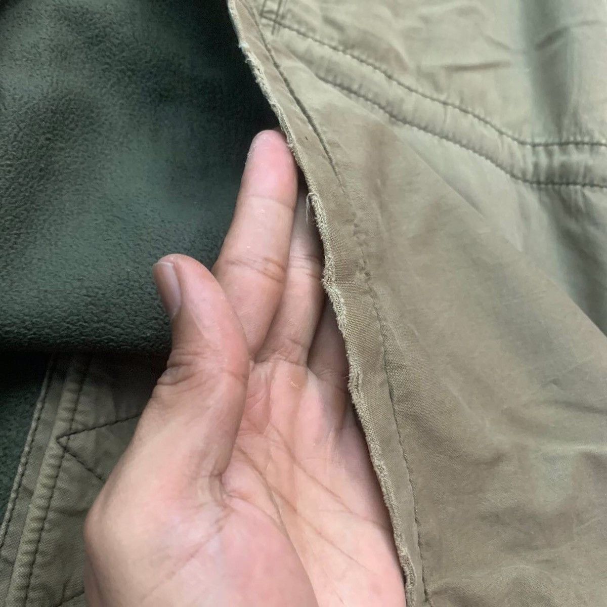 Parka London Authentic Cube Sugar Multi Pocket Olive Faded Parka Jacket Size US M / EU 48-50 / 2 - 11 Thumbnail