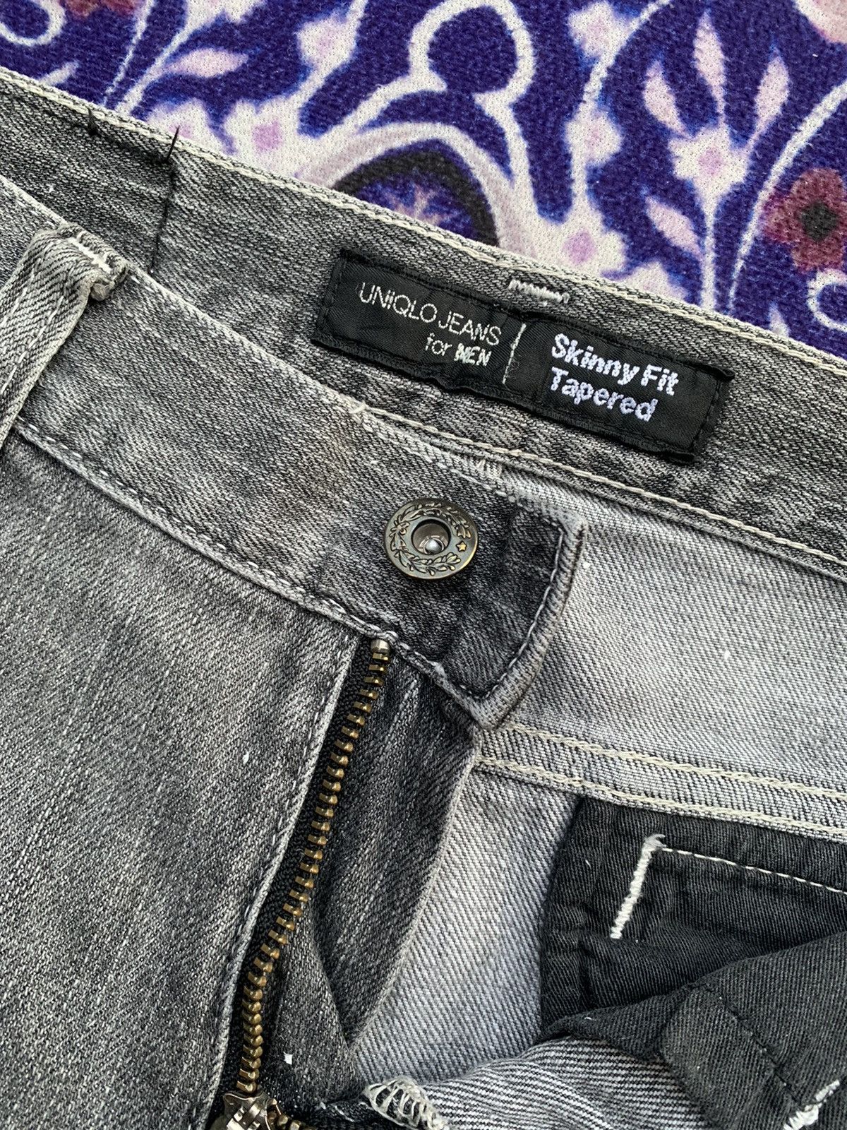 Uniqlo Faded Skinny Fit Denim