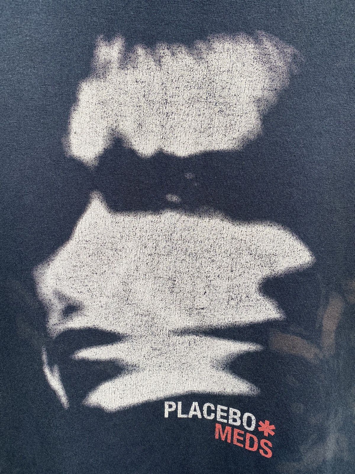 Band Tees Vintage Distress 2006 PLACEBO *MEDS Post-punk/Glam Punk Tee Size US M / EU 48-50 / 2 - 2 Thumbnail
