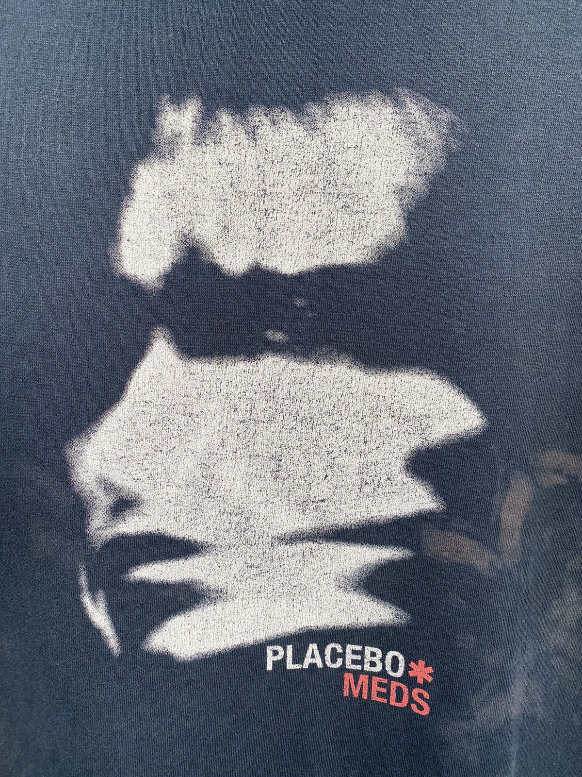 Band Tees Vintage Distress 2006 PLACEBO *MEDS Post-punk/Glam Punk Tee Size US M / EU 48-50 / 2 - 7 Thumbnail