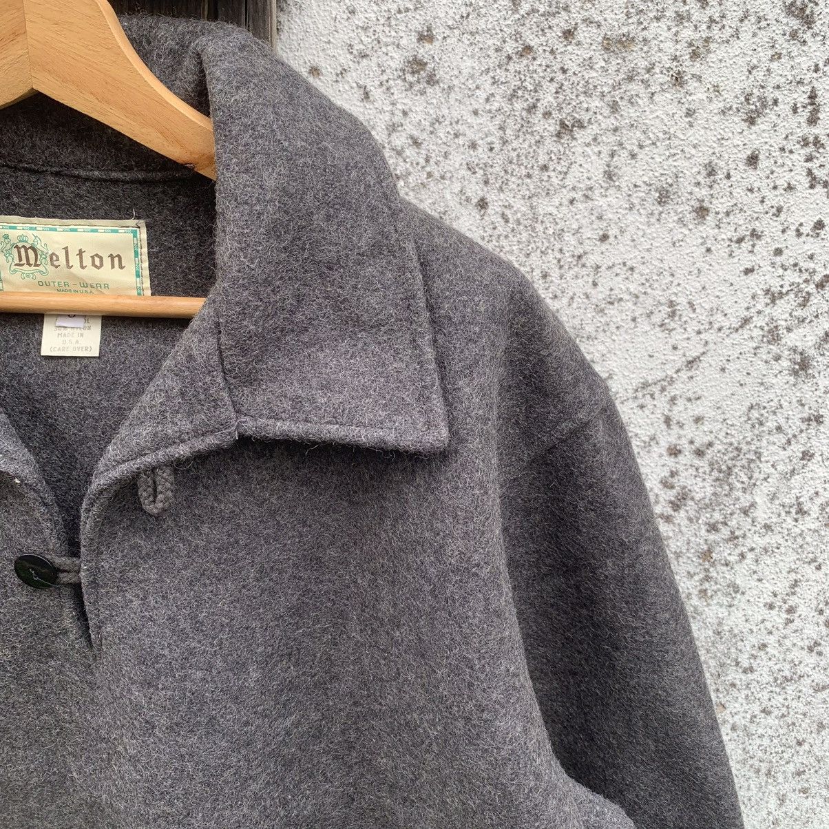 Vintage Vintage Melton Pullover Baggy Wool Sweater Jacket Size US L / EU 52-54 / 3 - 4 Thumbnail