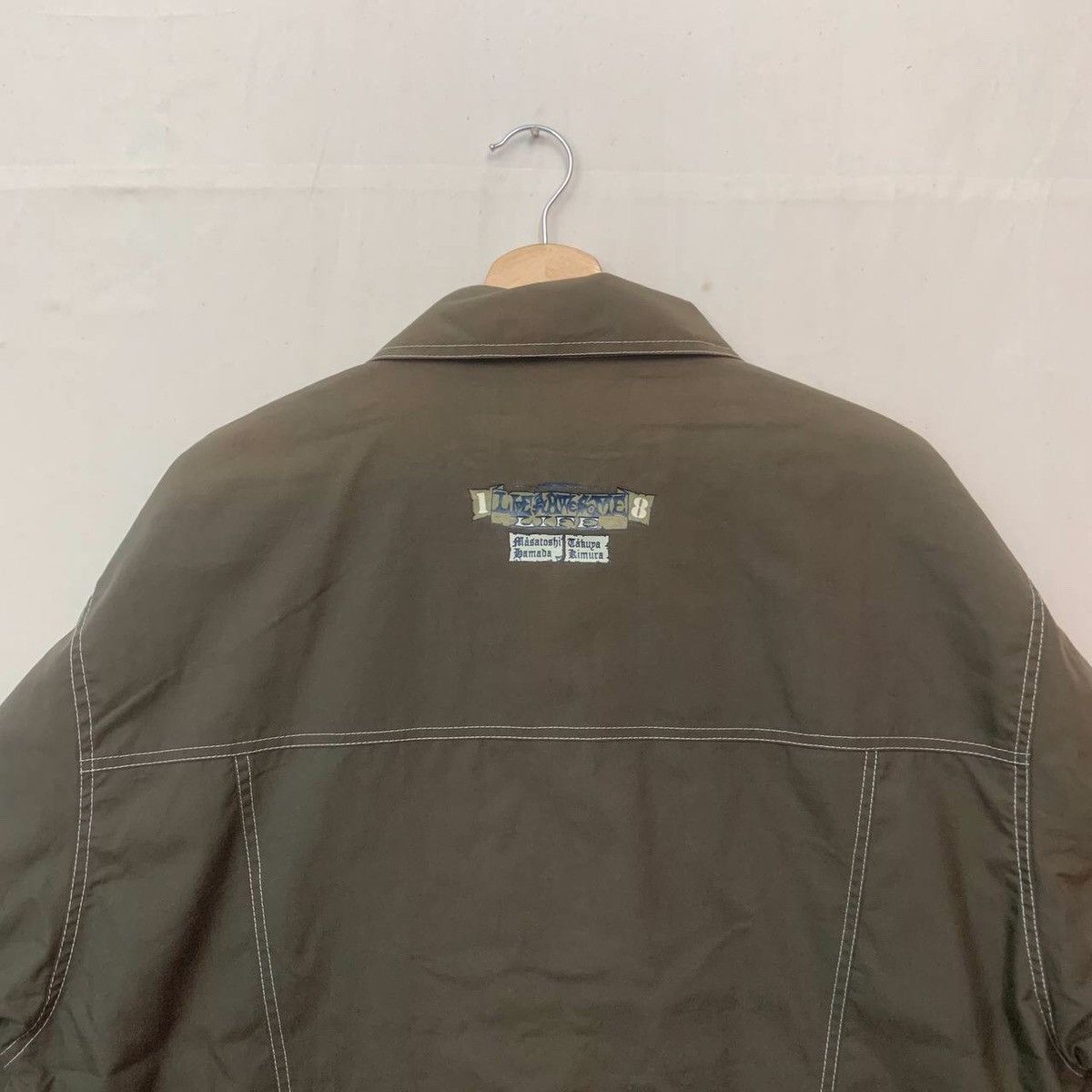 Japanese Brand × Vintage Vintage Eight Ball Zipper Jacket Size US L / EU 52-54 / 3 - 11 Thumbnail