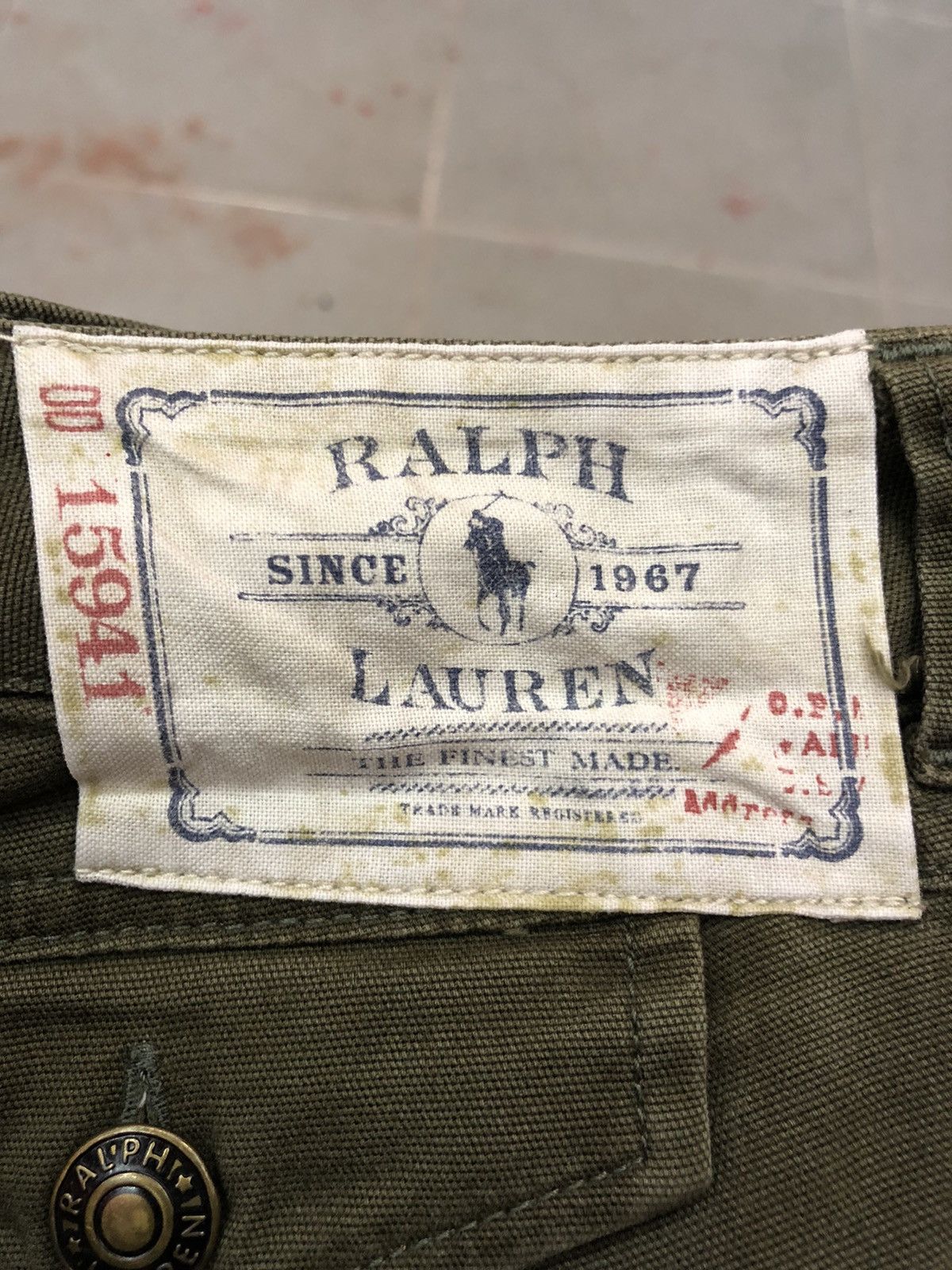 Polo Ralph Lauren × RRL Ralph Lauren × Ralph Lauren Vintage Ralph Lauren cargo pants Size US 28 / EU 44 - 6 Thumbnail