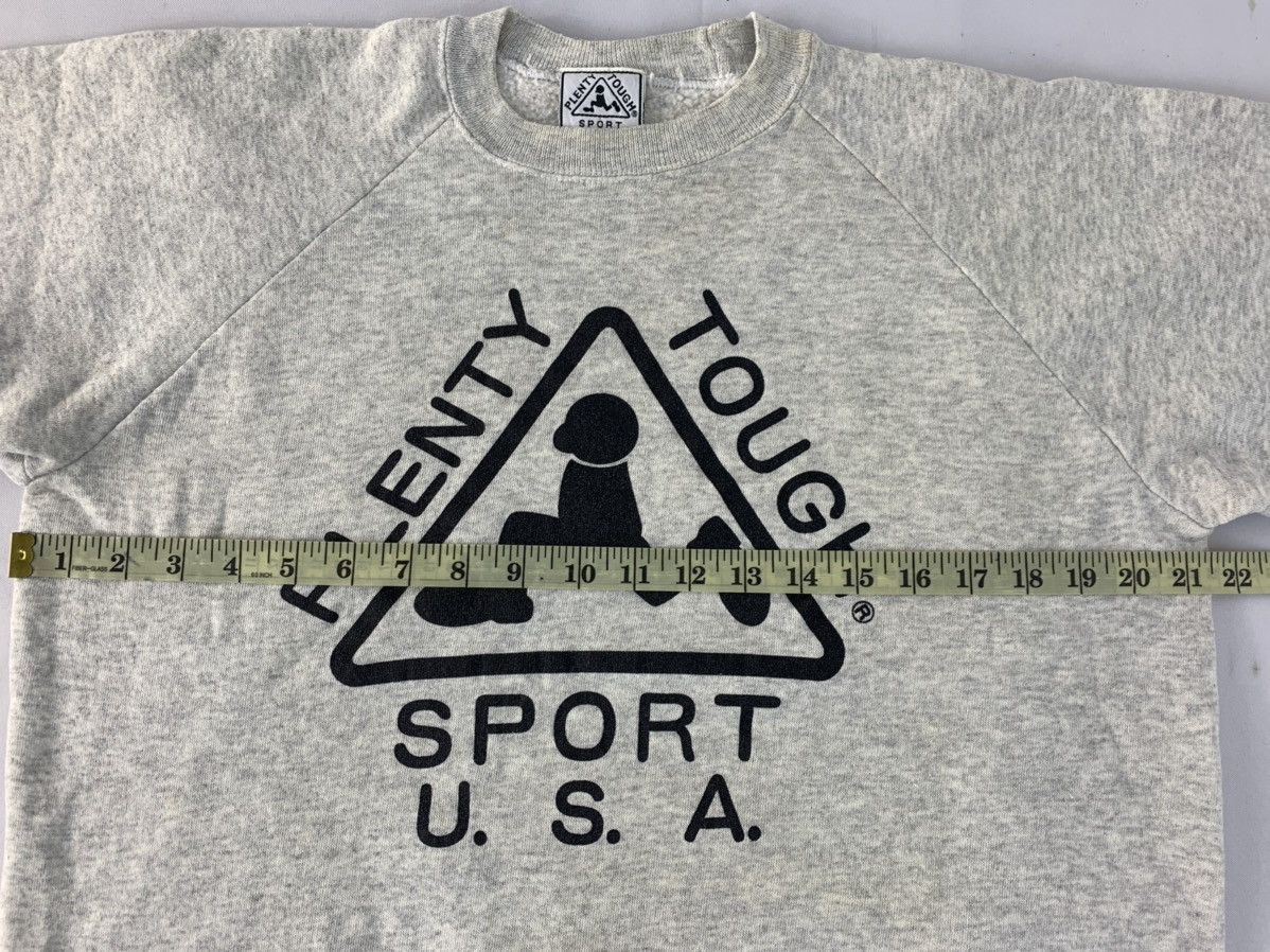 Vintage 90s Plenty Tough Sport USA Big Logo Sweatshirt Size US M / EU 48-50 / 2 - 6 Thumbnail
