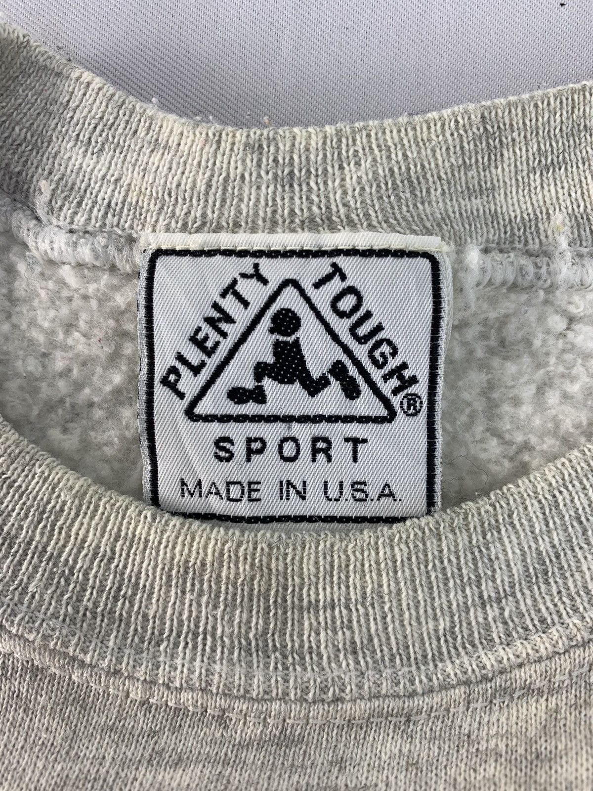 Vintage 90s Plenty Tough Sport USA Big Logo Sweatshirt Size US M / EU 48-50 / 2 - 3 Thumbnail