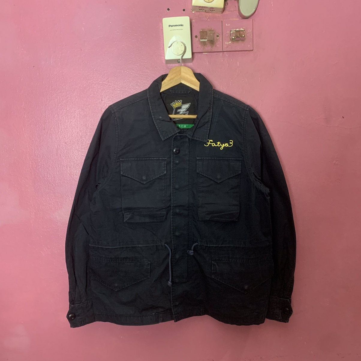 Japanese Brand × Vintage Japanese Vintage Fat Titch Zipper Jacket Size US S / EU 44-46 / 1 - 1 Thumbnail