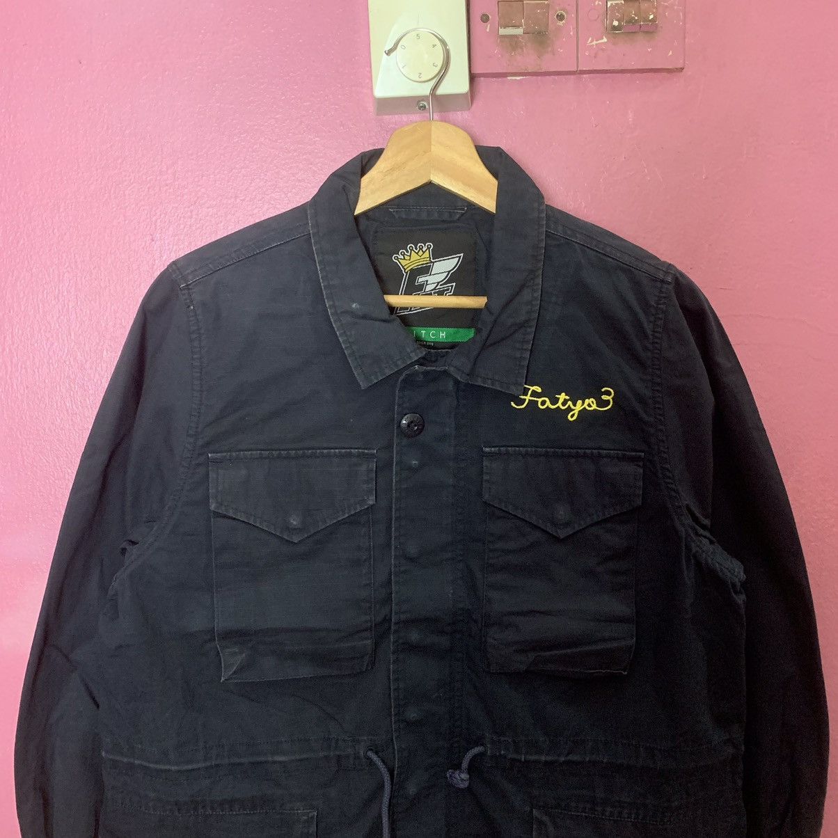 Japanese Brand × Vintage Japanese Vintage Fat Titch Zipper Jacket Size US S / EU 44-46 / 1 - 3 Thumbnail