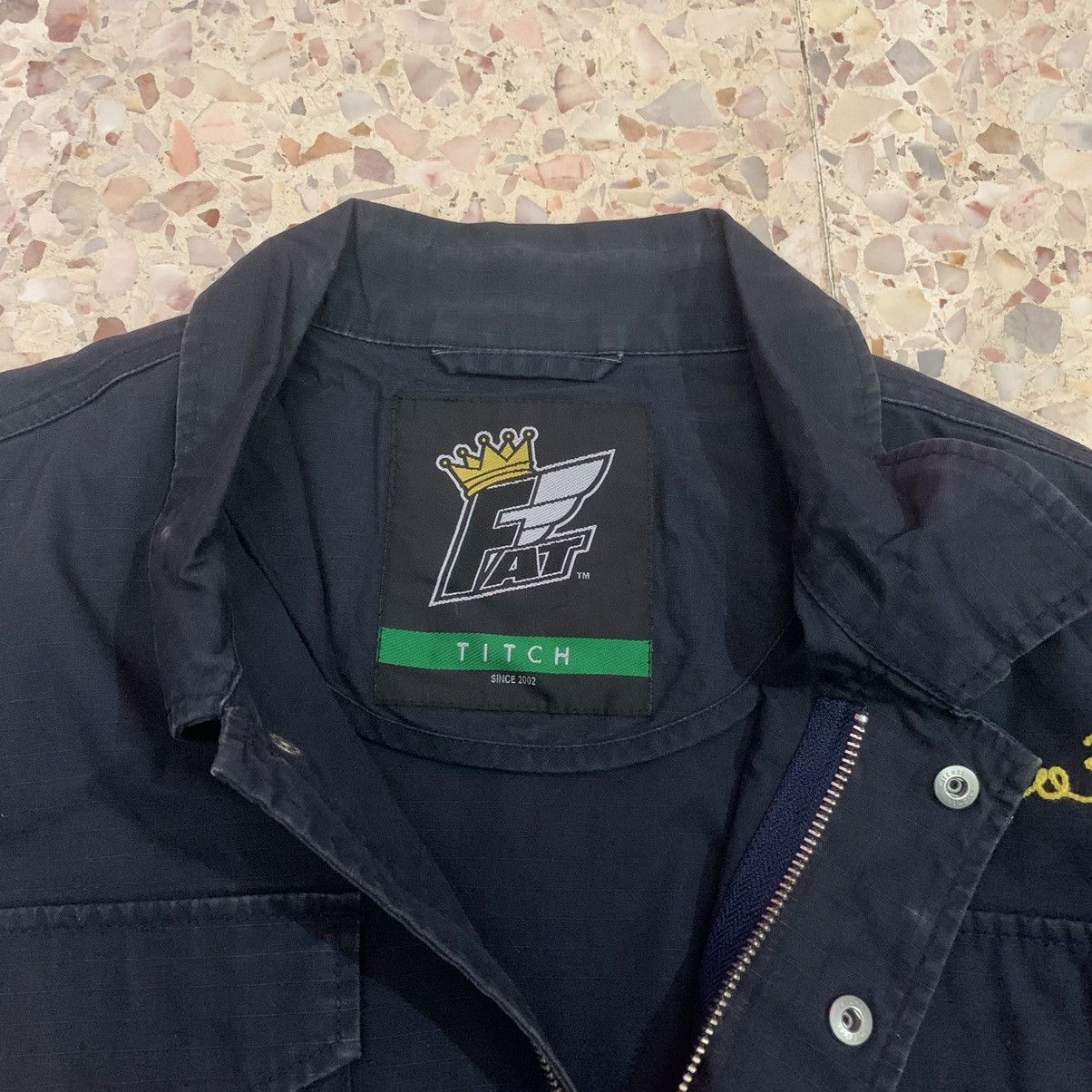 Japanese Brand × Vintage Japanese Vintage Fat Titch Zipper Jacket Size US S / EU 44-46 / 1 - 8 Thumbnail