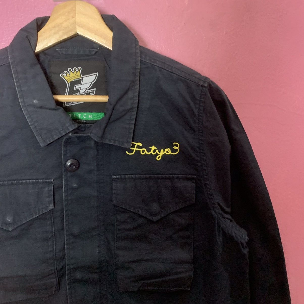 Japanese Brand × Vintage Japanese Vintage Fat Titch Zipper Jacket Size US S / EU 44-46 / 1 - 4 Thumbnail