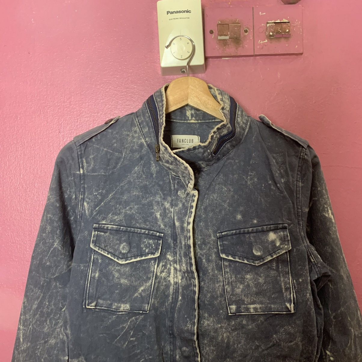 Band Tees × Japanese Brand × Vintage Japanese Vintage Ramones Acid Wash Jacket Size US S / EU 44-46 / 1 - 3 Thumbnail
