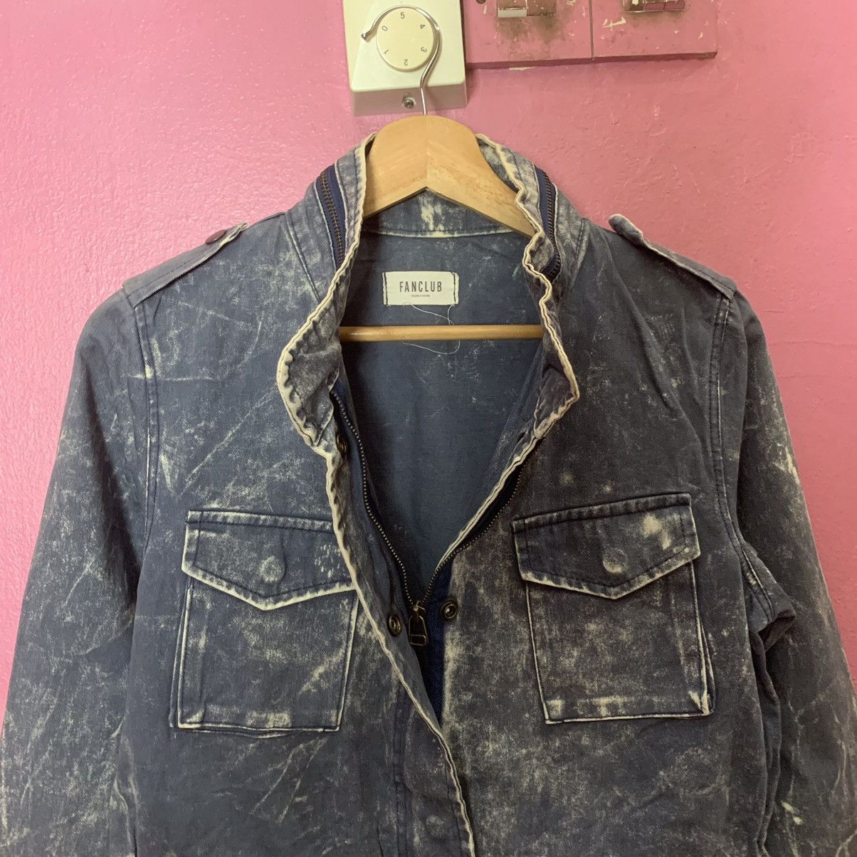 Band Tees × Japanese Brand × Vintage Japanese Vintage Ramones Acid Wash Jacket Size US S / EU 44-46 / 1 - 6 Thumbnail