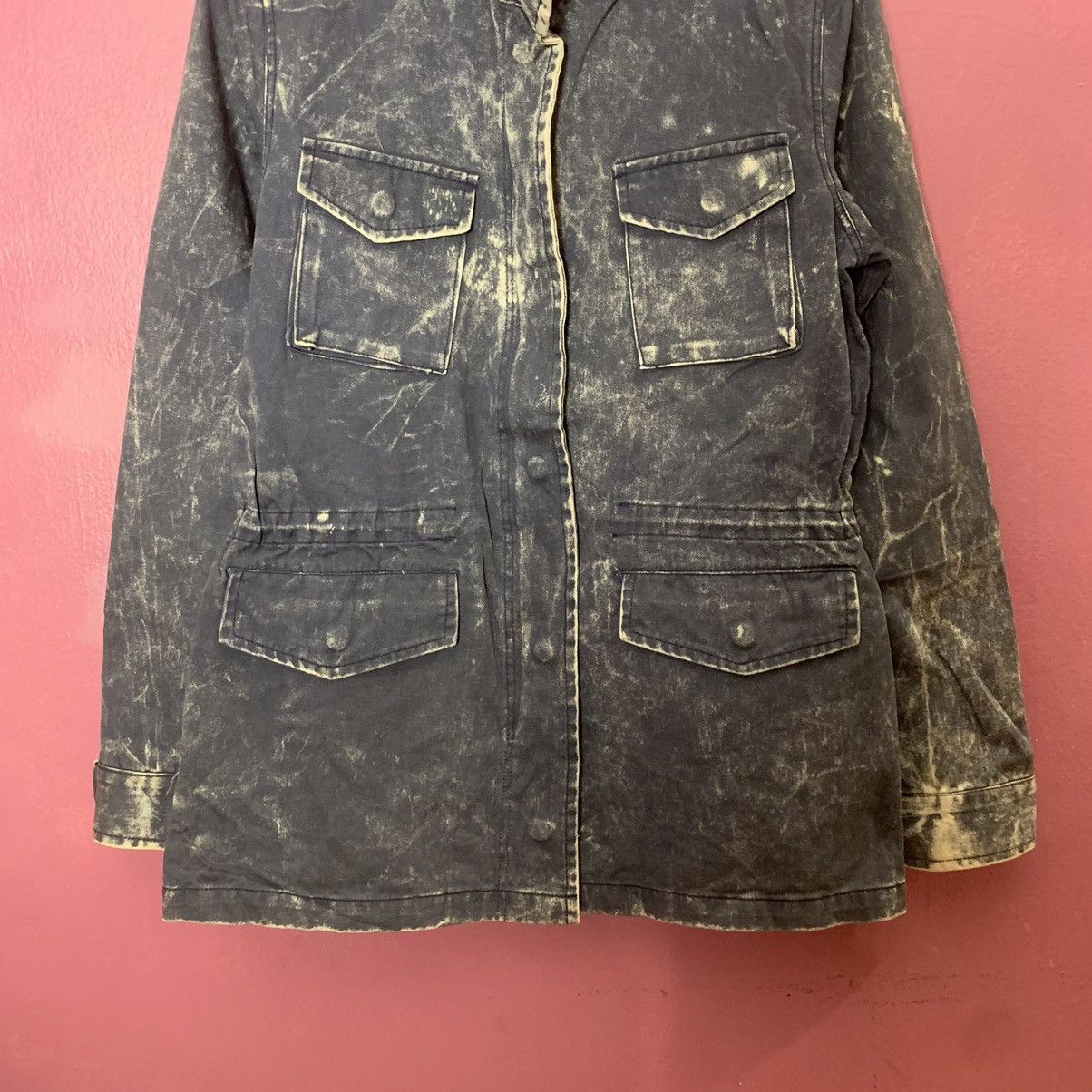 Band Tees × Japanese Brand × Vintage Japanese Vintage Ramones Acid Wash Jacket Size US S / EU 44-46 / 1 - 4 Thumbnail