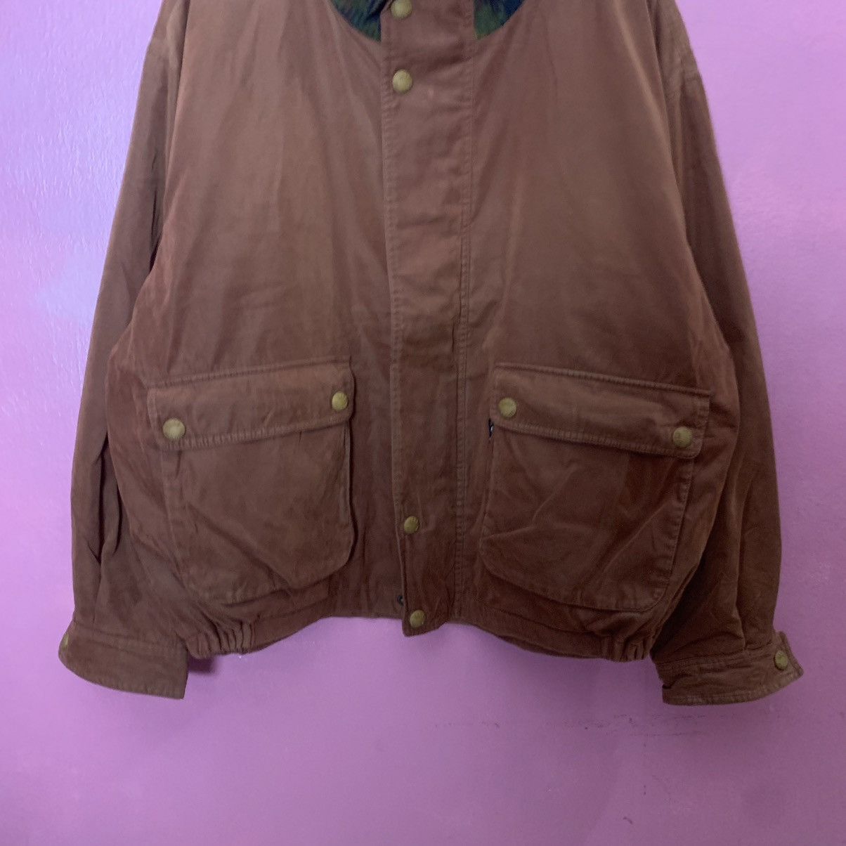 DAKS × Vintage Vintage Daks London Baggy Zipper Jacket Size US L / EU 52-54 / 3 - 4 Thumbnail