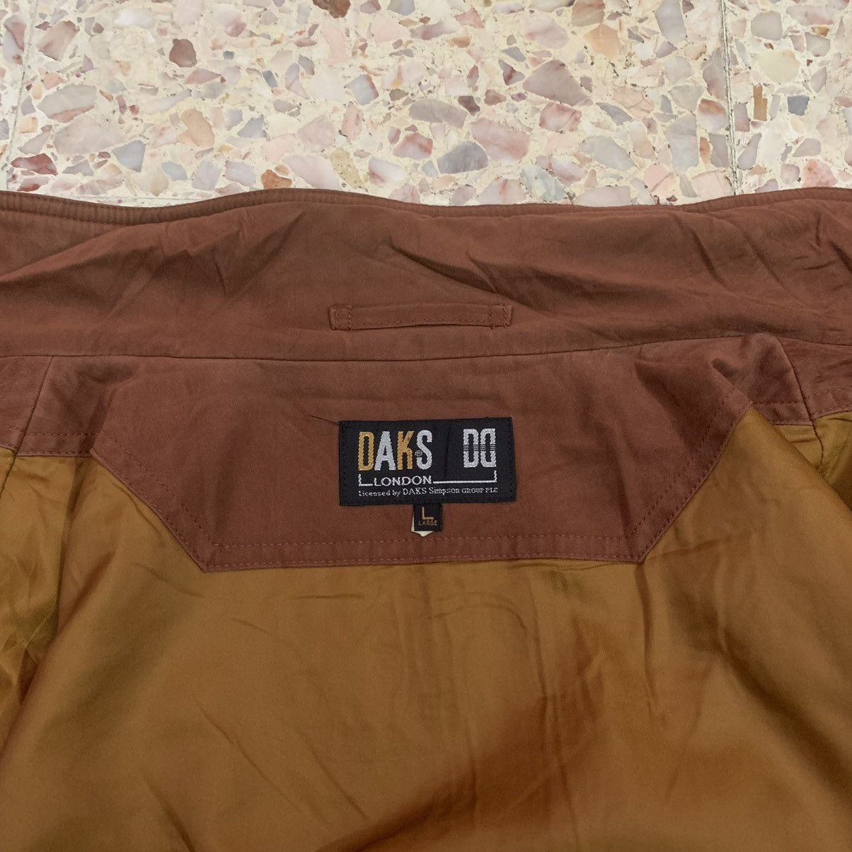 DAKS × Vintage Vintage Daks London Baggy Zipper Jacket Size US L / EU 52-54 / 3 - 10 Thumbnail
