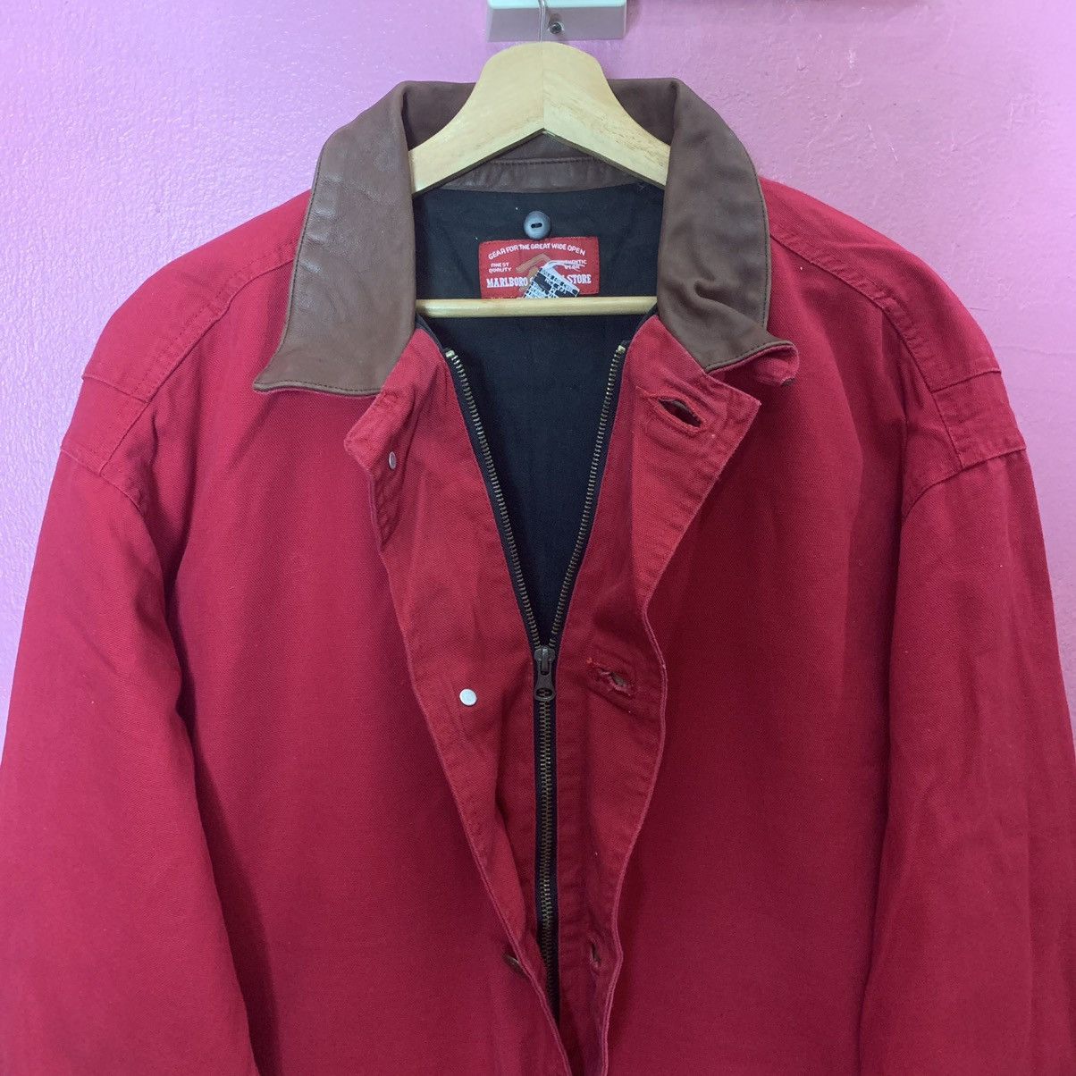 Marlboro × Marlboro Unlimited × Vintage Vintage Marlboro Country Duck Canvas Weekenders Jacket Size US XL / EU 56 / 4 - 11 Thumbnail