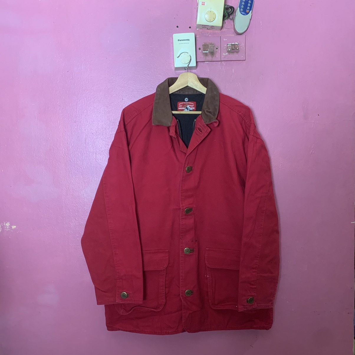 Marlboro × Marlboro Unlimited × Vintage Vintage Marlboro Country Duck Canvas Weekenders Jacket Size US XL / EU 56 / 4 - 1 Thumbnail