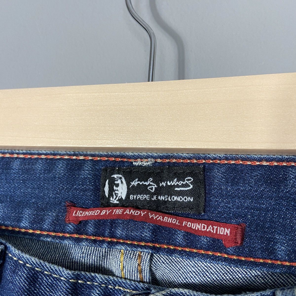 Andy Warhol × Pepe Jeans Pepe Jeans London x Andy Warhol Marilyn Monroe y2k jeans Size 29" - 5 Thumbnail