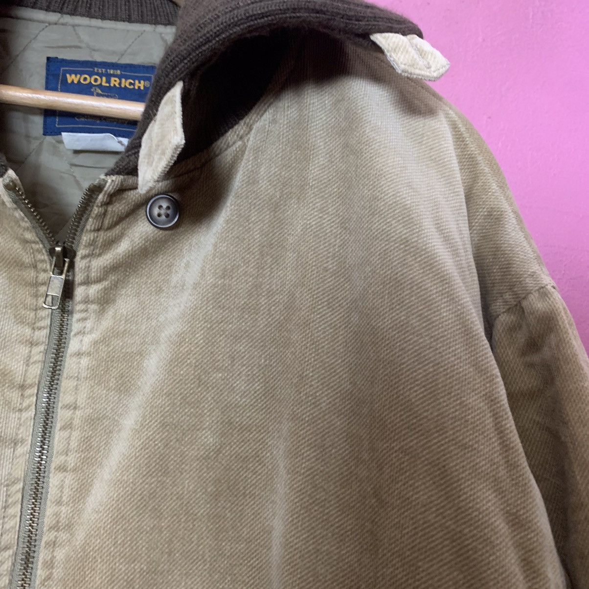 Vintage × Woolrich Woolen Mills Vintage Woolrich Zipper Faded Jacket Size US XL / EU 56 / 4 - 5 Thumbnail