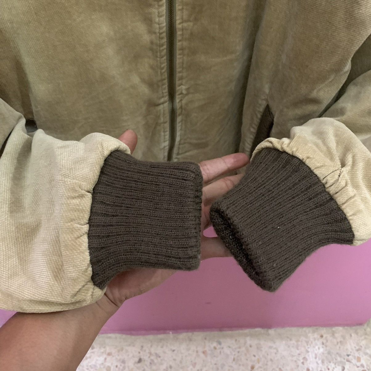 Vintage × Woolrich Woolen Mills Vintage Woolrich Zipper Faded Jacket Size US XL / EU 56 / 4 - 4 Thumbnail