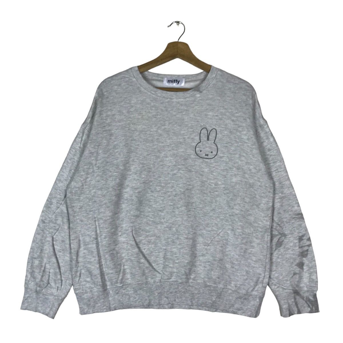 Vintage Miffy Funny Bunny Pullover Jumper Sweatshirt