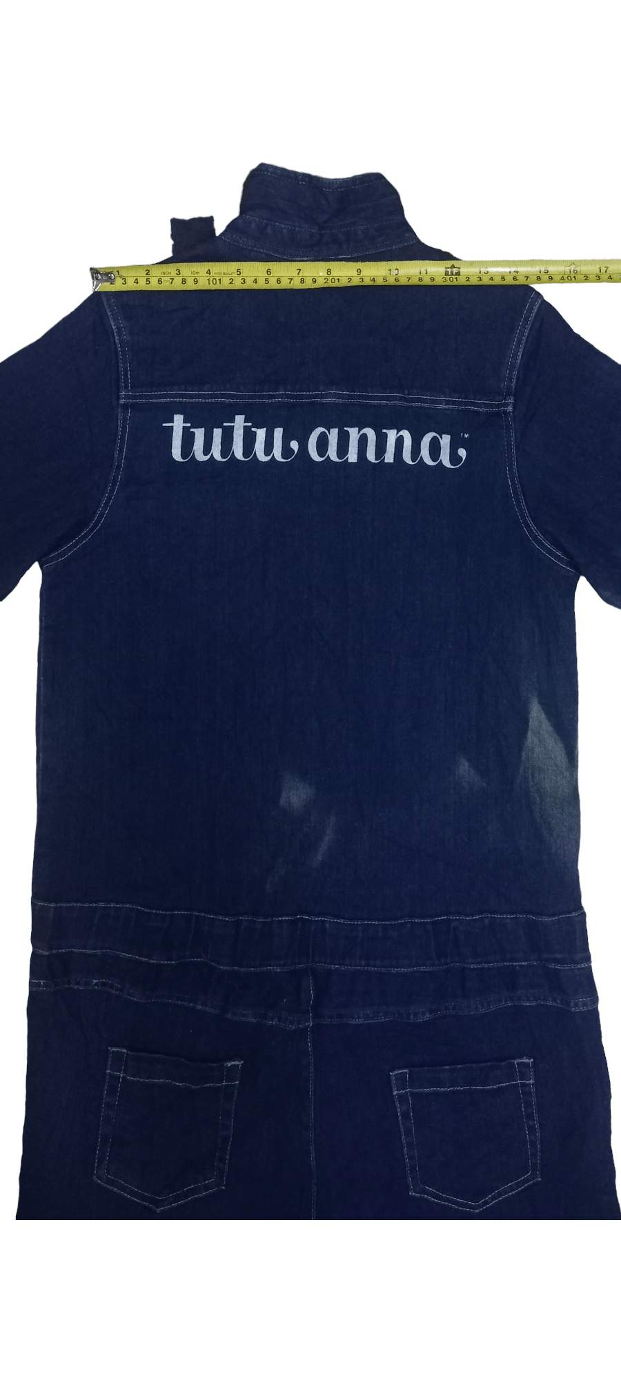 Other Hype Vintage Japanese Brand Multi Pocket Blouse Denim Romper Size S / US 4 / IT 40 - 12 Thumbnail