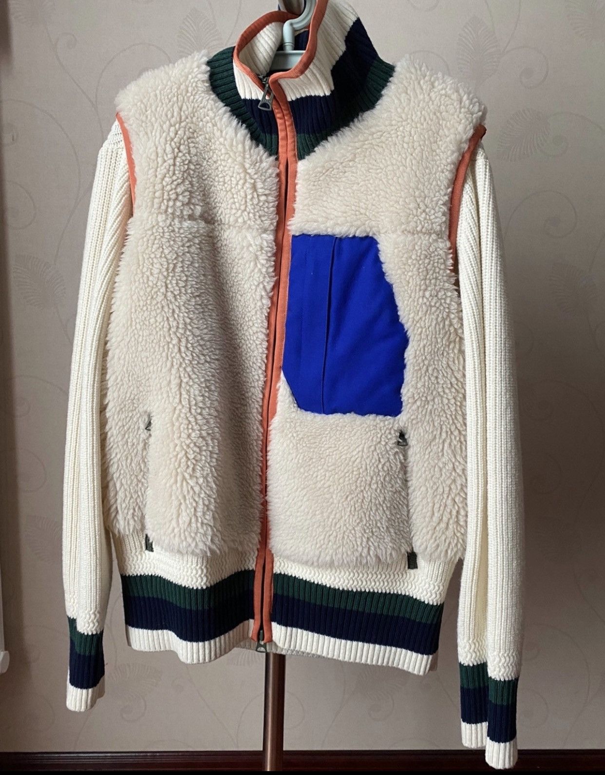 Sacai RARE GRAIL sacai multi detail panel fleece Size US L / EU 52-54 / 3 - 1 Thumbnail