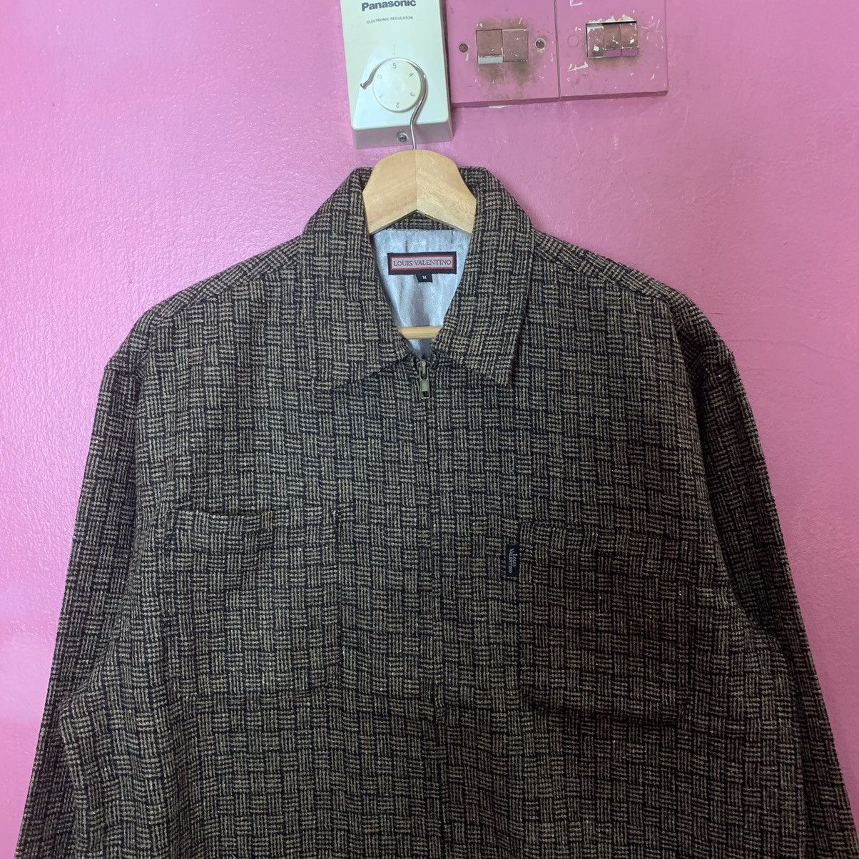 Japanese Brand × Valentino × Vintage Louis Valentino Zip Ups Double Pocket Shirts Jacket Size US M / EU 48-50 / 2 - 3 Thumbnail