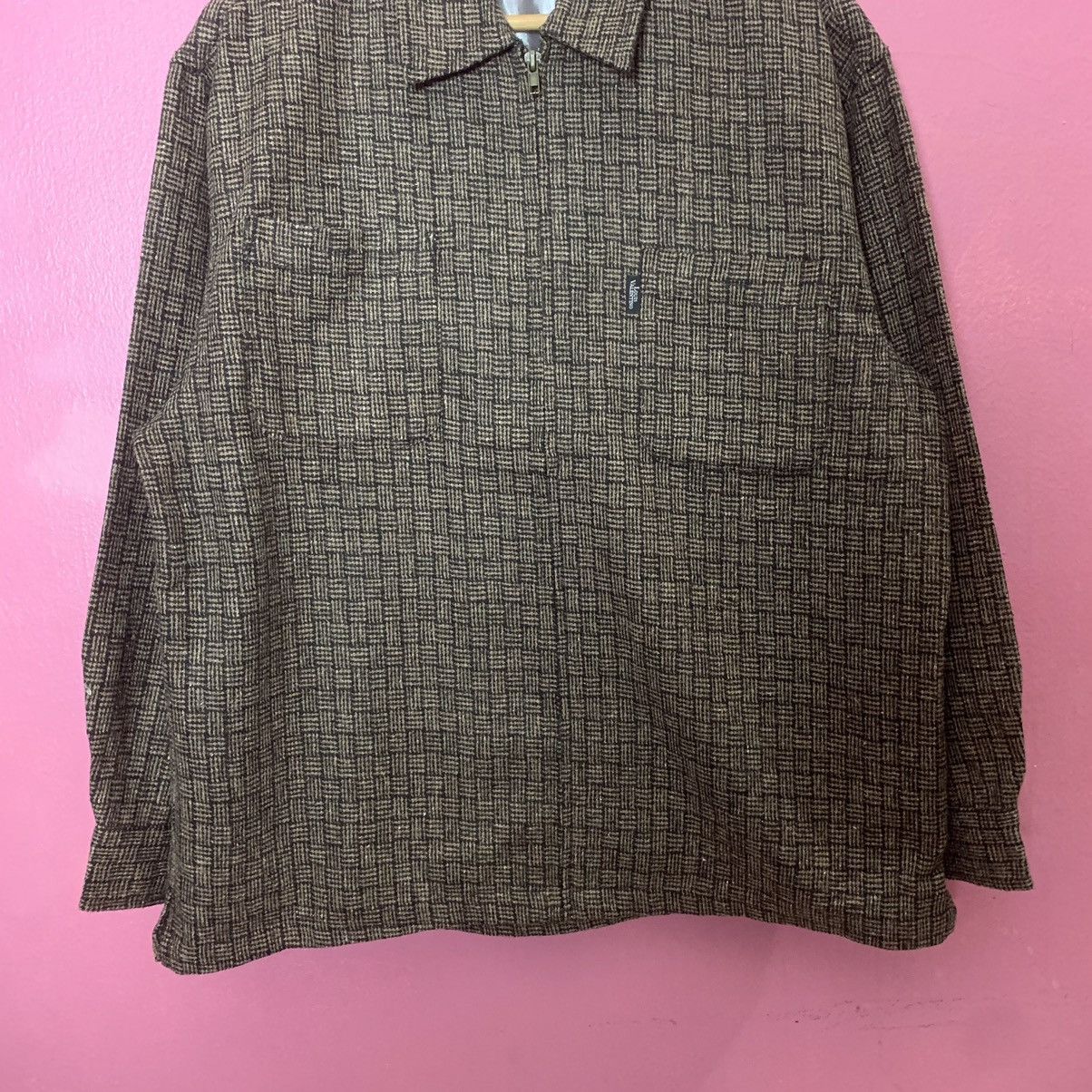 Japanese Brand × Valentino × Vintage Louis Valentino Zip Ups Double Pocket Shirts Jacket Size US M / EU 48-50 / 2 - 4 Thumbnail