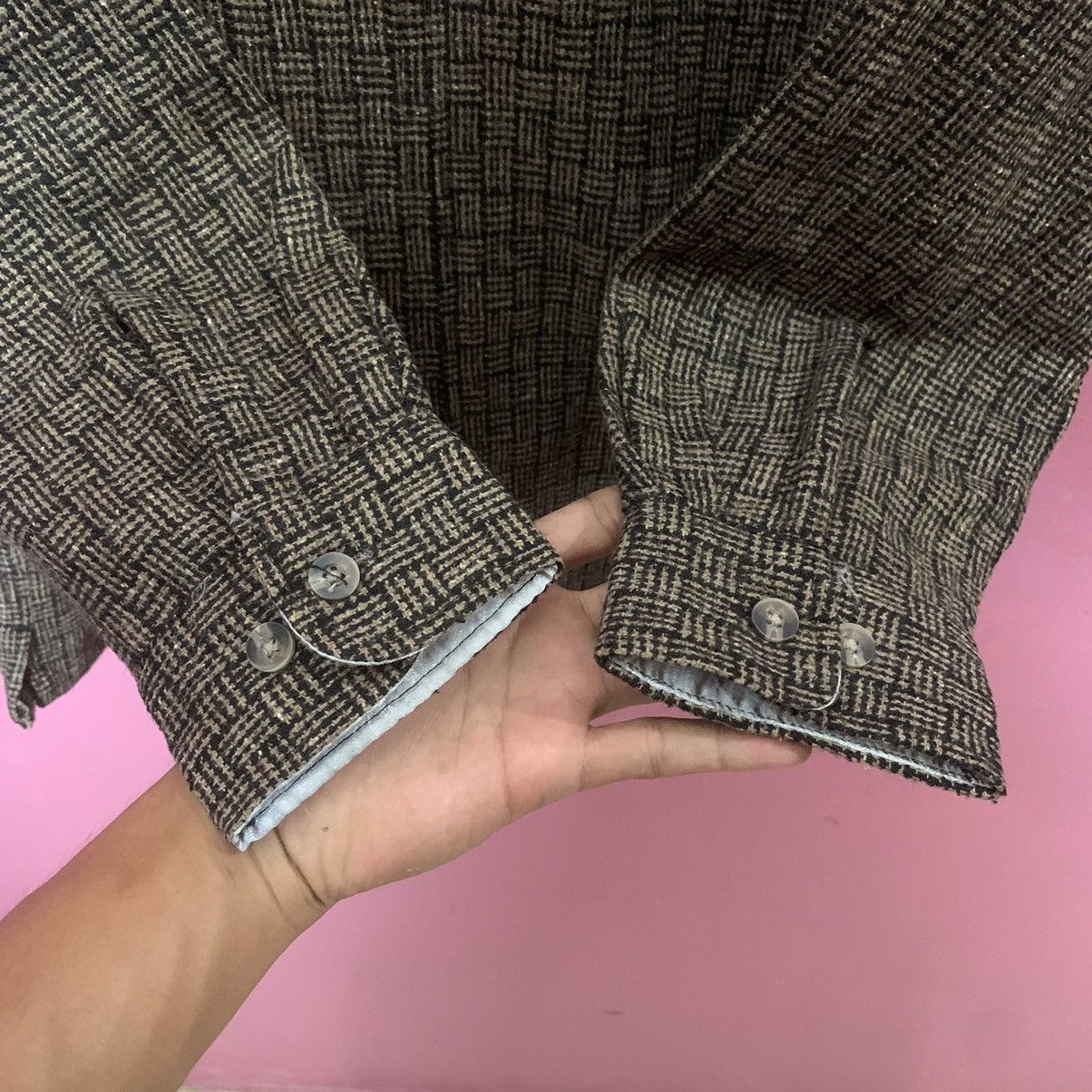 Japanese Brand × Valentino × Vintage Louis Valentino Zip Ups Double Pocket Shirts Jacket Size US M / EU 48-50 / 2 - 7 Thumbnail
