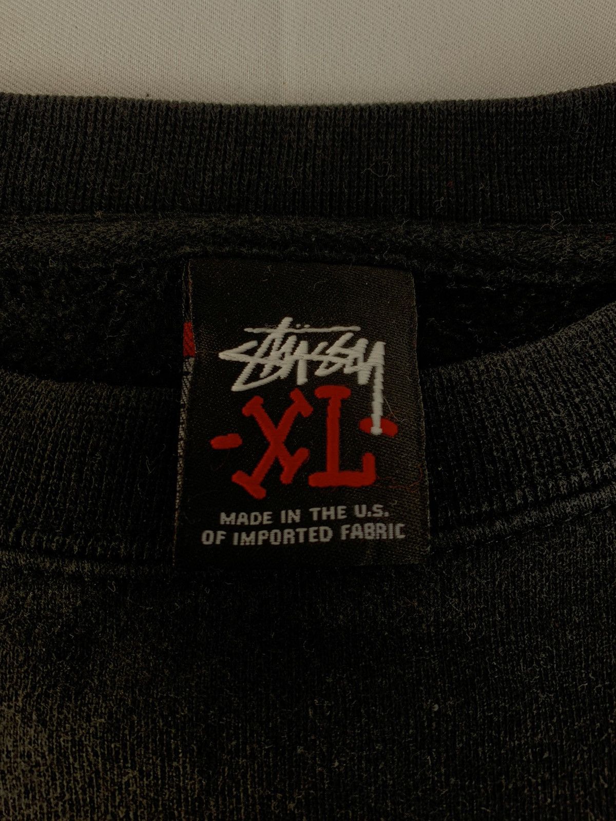 Stussy Stussy World Tour Big Logo Classic Crewneck Sweatshirt Size US XL / EU 56 / 4 - 3 Thumbnail