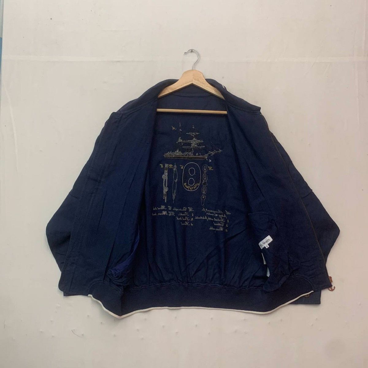 Japanese Brand × Vintage 💥RARE! Vintage 90’s Pia Sports Embroidery Back Jacket Size US L / EU 52-54 / 3 - 9 Thumbnail