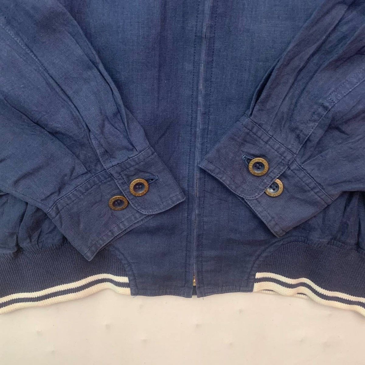 Japanese Brand × Vintage 💥RARE! Vintage 90’s Pia Sports Embroidery Back Jacket Size US L / EU 52-54 / 3 - 7 Thumbnail