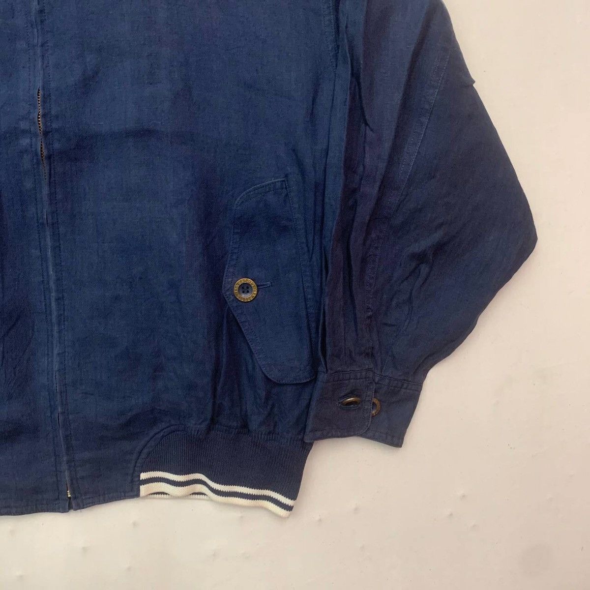 Japanese Brand × Vintage 💥RARE! Vintage 90’s Pia Sports Embroidery Back Jacket Size US L / EU 52-54 / 3 - 6 Thumbnail