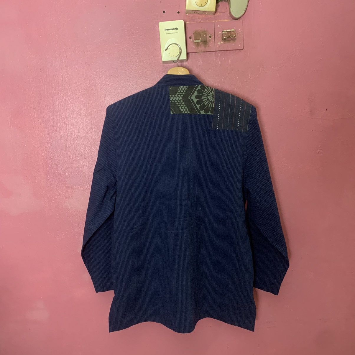 Japanese Brand × Vintage Japanese Vintage Patchwork Button Ups Double Breast Jacket Size US M / EU 48-50 / 2 - 6 Thumbnail